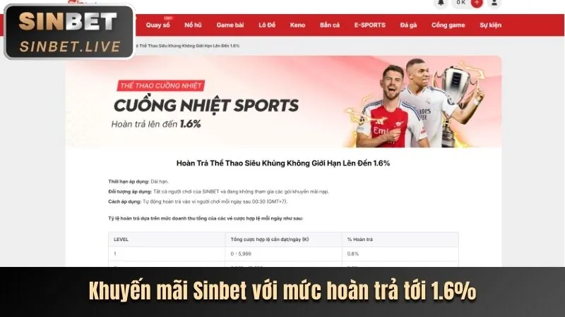 Hình ảnh các loại ưu đãi và khuyến mãi từ 33bet code